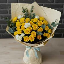 Букет цветов из:  Розы в Братске