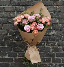 Букет цветов из:  Розы в Братске