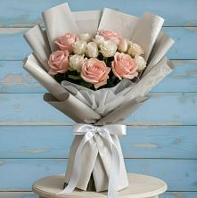 Букет цветов из:  Розы в Братске