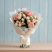 Букет цветов из:  Розы в Братске