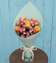 Букет цветов из:  Розы в Братске